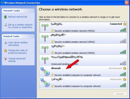 Wireless Network List