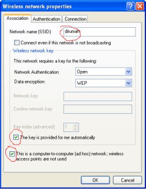Wireless Network Connection SSID