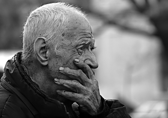 Old man by Mara Damian